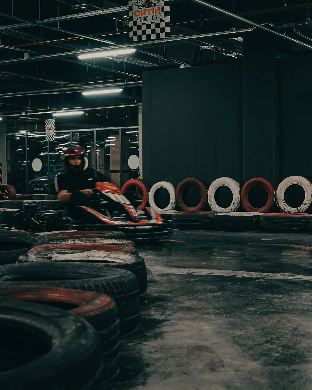 Nitro Go Cart pist virajı